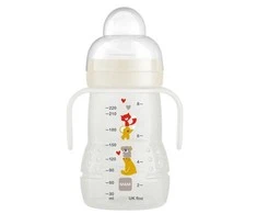 MAM 1881 MOKOMASIS BUTELIUKAS 220ML GERIAU KARTU, SMĖLIO SPALVOS
