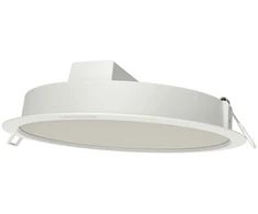 18W LED įleidžiama panelė DOWNLIGHT IP44 GEN2, balta, 6500K, 100°