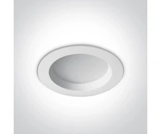 18W LED įleidžiamas šviestuvas, baltas, 4000K, 10118B/W/C