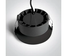 18W LED įleidžiamas šviestuvas, juodas, 3000/3500/4000K, 10118DX/B/V