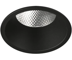 18W LED įleidžiamas šviestuvas KIDAL, juodas, 3000K, dimeriuojamas, IP44, E3771302NDP