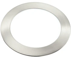 18W LED įleidžiamas šviestuvas SLIM, nikelio sp., 4000K