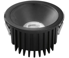 18W LED lauko įleidžiamas šviestuvas QUANTUM, juodas, CCT, IP44
