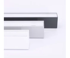 18W LED linijinis šviestuvas QUALIS, juodas, 3000K, 112cm, su 1h avariniu moduliu, MT