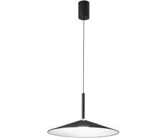 18W LED pakabinamas šviestuvas KHAN, juodas, CCT