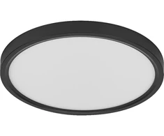 Lubinis šviestuvas 18W LED paviršinis šviestuvas ESSENTIAL ORBIS, juodas, 3000K