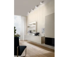Lubinis šviestuvas 18W LED paviršinis šviestuvas UTO, matinės baltos sp., 3000K, 01-1629