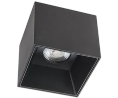 Lubinis šviestuvas 18W LED paviršinis šviestuvas XCORE, juodas, 4000K, IP40
