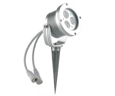 18W LED prožektorius IRIDE, sidabro sp., 6000K, dimeriuojamas, IP65