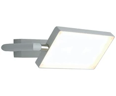 18W LED sieninis šviestuvas BOOK, baltas