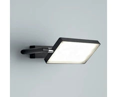 18W LED sieninis šviestuvas BOOK, juodas
