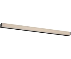 18W LED sieninis šviestuvas TASK, juodas, 3000/4000K, IP44, 90cm, 01-4567