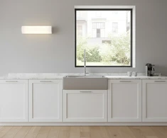 Sieninis šviestuvas 18W LED sieninis veidrodžio šviestuvas ALDO, baltas, 3000/4000K, IP44, A3432170B