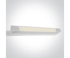 Sieninis šviestuvas 18W LED sieninis vonios šviestuvas, baltas, 3000/3500/4000K, IP44, 38118C/W/V