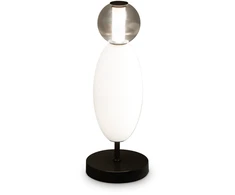 Ideal Lux 18W LED stalo šviestuvas LUMIERE, baltos/juodos sp., 3000K, 314204