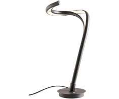 18W LED stalo šviestuvas TEMPEST, juodas, 3000K, dimeriuojamas, 01-3605
