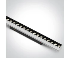 18W LED šviestuvas į magnetines sistemas MINI/MIDI, baltas, 3000/4000K, 48V, 50°, DALI, 42112BAL/W/V