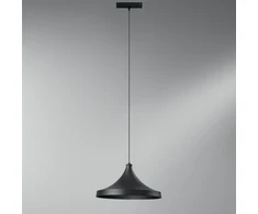 18W LED šviestuvas, montuojamas į DAVINCI sistemą, juodas, 4000K