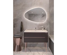 Sieninis šviestuvas 18W LED šviestuvas - veidrodis, chromo sp., 3000/4000K, dimeriuojamas, IP44, 25385