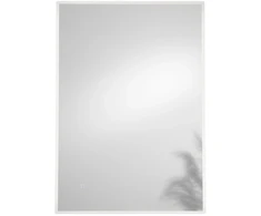 Sieninis šviestuvas 18W LED šviestuvas - veidrodis FRAME, sidabro sp., CCT, dimeriuojamas, IP44