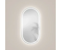 Sieninis šviestuvas 18W LED šviestuvas - veidrodis QUEEN, sidabro sp., CCT, dimeriuojamas, IP44