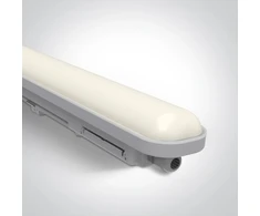 18W LED T8 šviestuvas, pilkas, 60cm, 3000/4000/6500K, IP65, 38120N/V