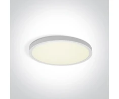 Lubinis šviestuvas 18W LED vidaus plafonas, apvalus, baltas, 2800/3200/4000K, 62006/W/V