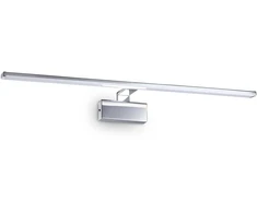 Sieninis šviestuvas Ideal Lux 20W wall lamp with 1 light ALMA, 3000K, chrome