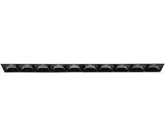 Ideal Lux 20W recessed lamp 10 lights LIKA, 3000K, antracite