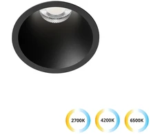 19W LED įleidžiamas šviestuvas DYLAN, juodas, 2700/4200/6500K, 4331501