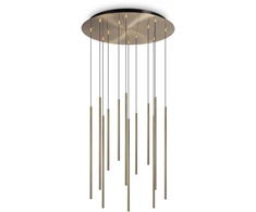 19W LED pakabinamas šviestuvas FILO, žalvario sp., 2700K, 341101