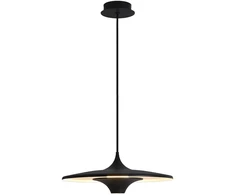 19W LED pakabinamas šviestuvas RENE, juodas, 3000K, 4319501