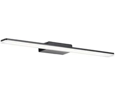 Sieninis šviestuvas 19W LED sieninis veidrodžio šviestuvas RAM, juodas, 3000K, IP44, 4289700