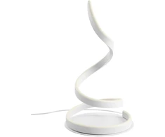 19W LED stalo šviestuvas SCROLL, baltas, 3000/4000/6000K, dimeriuojamas, 01-4278