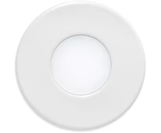 1W įleidžiamas lauko šviestuvas STEP, baltas, 3000K, IP65