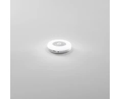 Lubinis šviestuvas 1W LED įkraunamas spintelės šviestuvas su judesio davikliu SHELF, baltos/sidabro sp.