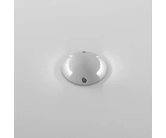 1W LED įleidžiamas į grindinį šviestuvas ELMO, sidabro sp., 4000K, IP65