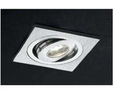 1W LED įleidžiamas pakreipiamas šviestuvas MT 120 LED, aliuminio sp., 4000K