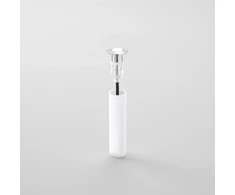 1W LED lauko įleidžiamas šviestuvas BARRET, nikelio sp., 3000K, IP67