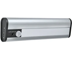 Lubinis šviestuvas 1W LED paviršinis šviestuvas LINEAR, sidabro sp., 4000K, su baterija