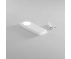 Lubinis šviestuvas 1W LED spintelės šviestuvas su judesio davikliu GTO, baltas, 3000K