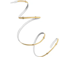 1W/m LED COB juosta, 5V, 3000K, IP20, 1.5m, su USB C jungtimi