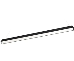 Pakabinamas šviestuvas 20/30/40W LED paviršinis/pakabinamas linijinis šviestuvas KOLINE K2 PROFESSIONAL, juodas, 3000/4000/6500K
