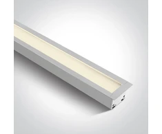 20-40W LED įleidžiamas linijinis šviestuvas, baltas, 3000/4000/5000K, 38145AR/W/V