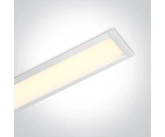 20-40W LED įleidžiamas linijinis šviestuvas, baltas, 3000/4000/5000K, 38152R/W/V