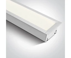 20-40W LED įleidžiamas linijinis šviestuvas, baltas, 3000/4000/5000K, 38152R/W/V