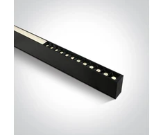 20-40W LED linijinės sistemos šviestuvas, juodas, 3000/4000/5000K, 38150C/B/V