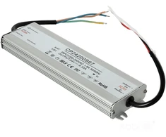 200W LED maitinimo šaltinis, 24V, plieno sp., IP67