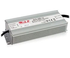 200W LED Maitinimo šaltinis GLG 12V IP67