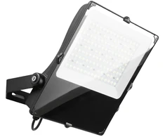 200W LED prožektorius GIOVE, juodas, 3000K, IP66